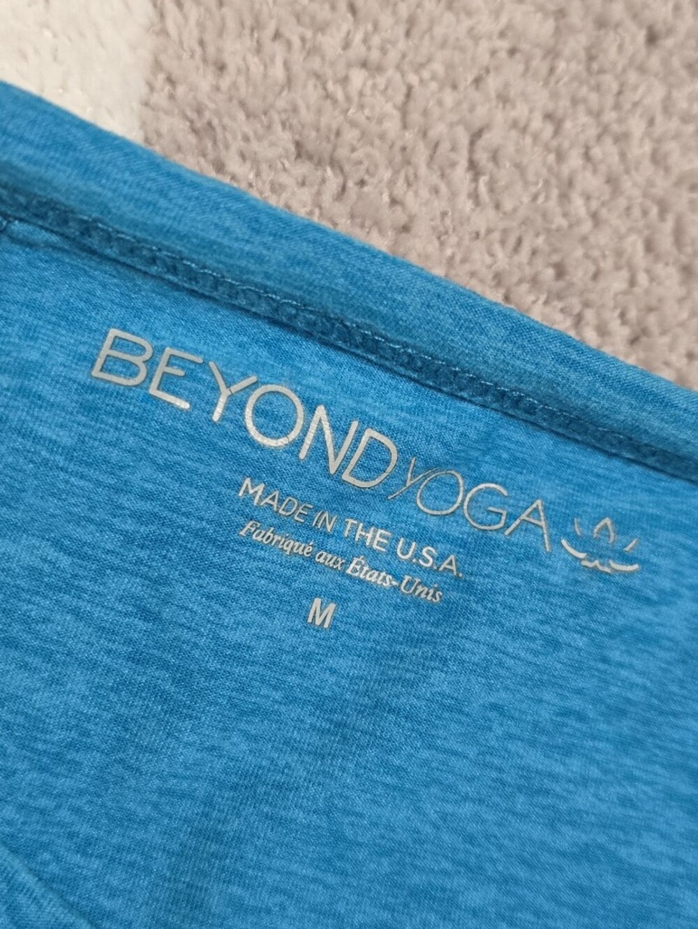 Spacedye Slim Racerback Cropped Tank - Picture 3 of 5